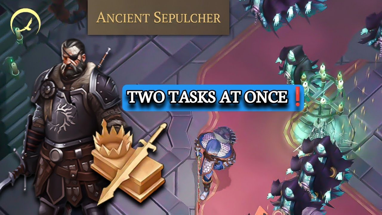 Grim Soul - No Healing + No Damage From Restless Ghosts Tasks | Ancient Sepulcher | Legendary