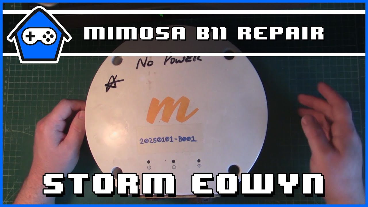 Mimosa B11 Backhaul Radio Repairs & Storm Éowyn