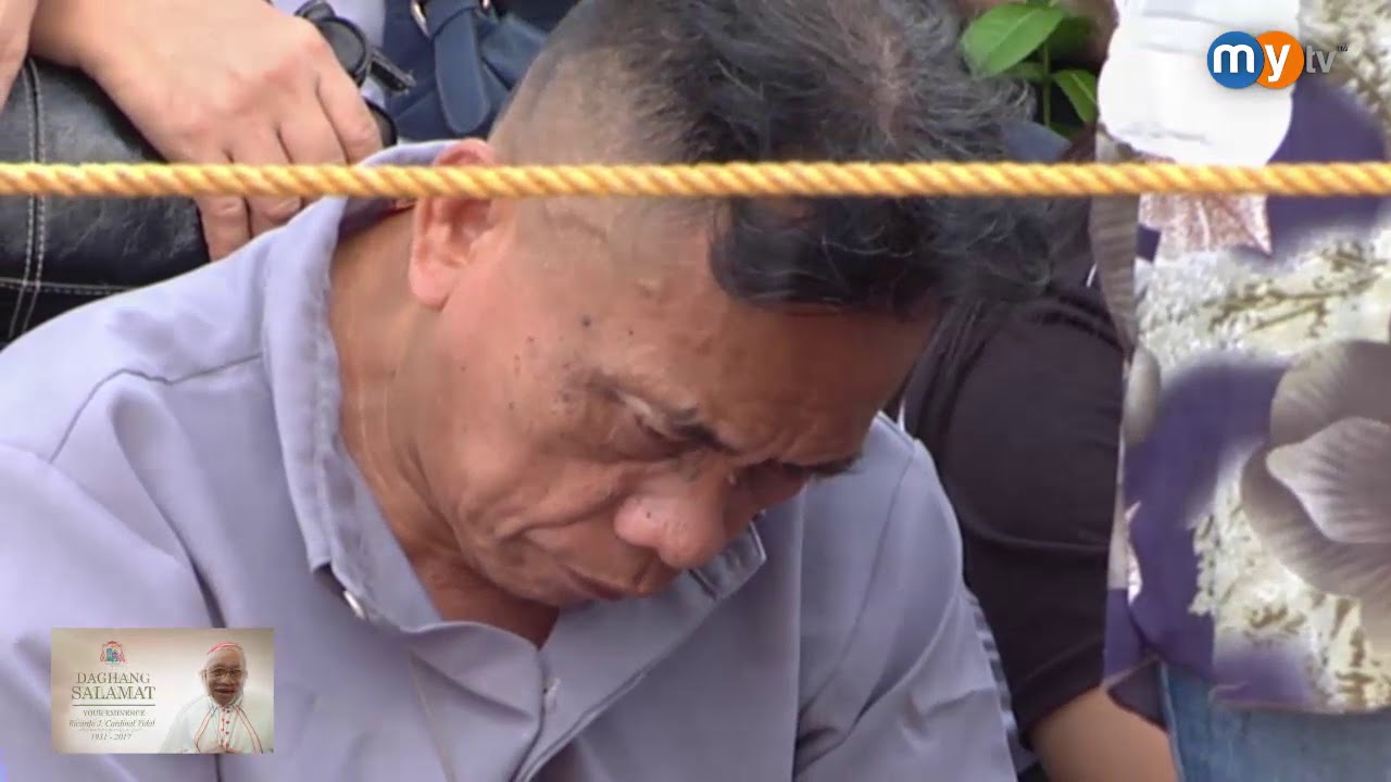 Ricardo Cardinal Vidal   BURIAL