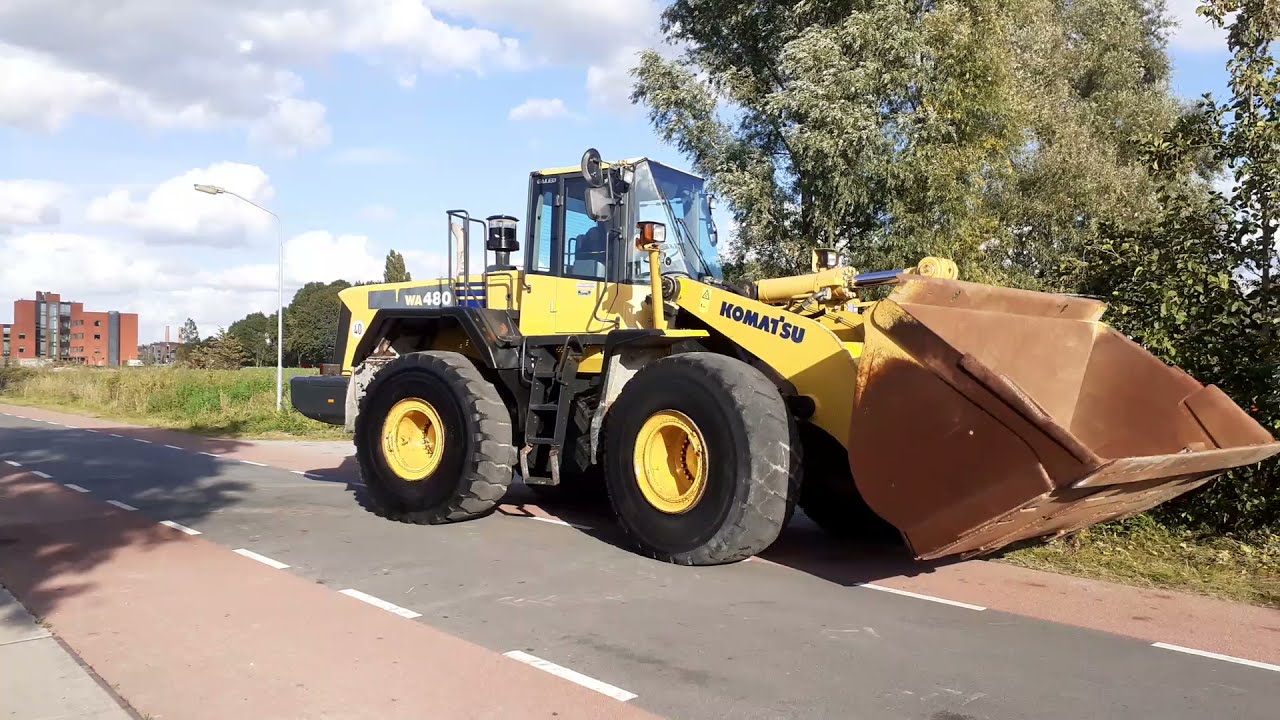 Komatsu WA480 6, bj 2007, 20 175 uur