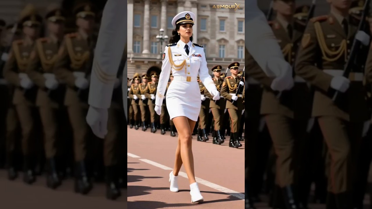 “The White Uniform Parade That Took Everyone’s Breath Away!” 