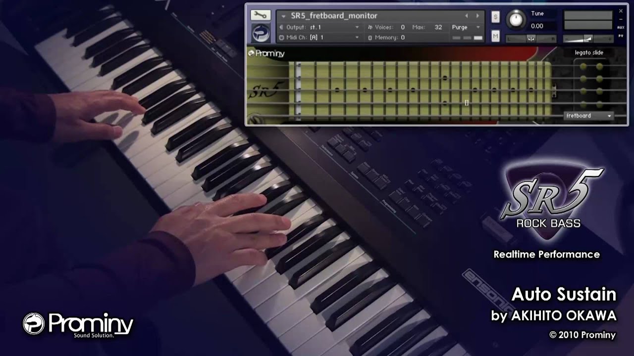 Prominy SR5 Rock Bass demo - All videos (by AKIHITO OKAWA)
