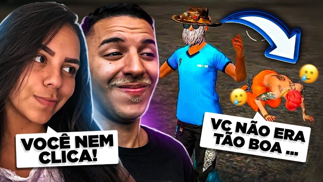 FINGI SER MINHA IRMÃ NO X1 E TROLLEI O AMIGO DELA!! 🤣