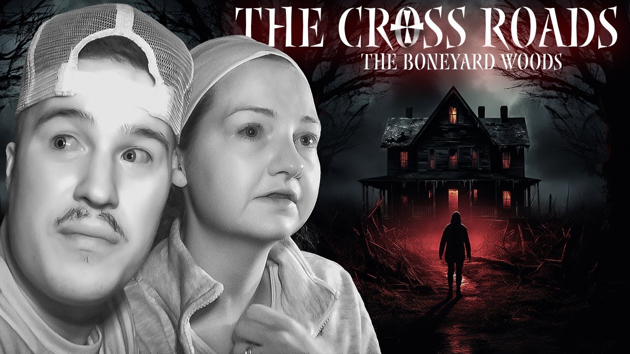 The NIGHT She QUIT In THE REAL BONEYARD WOODS | Curse Of The Crossroads (SECRET WITCHES CABIN)