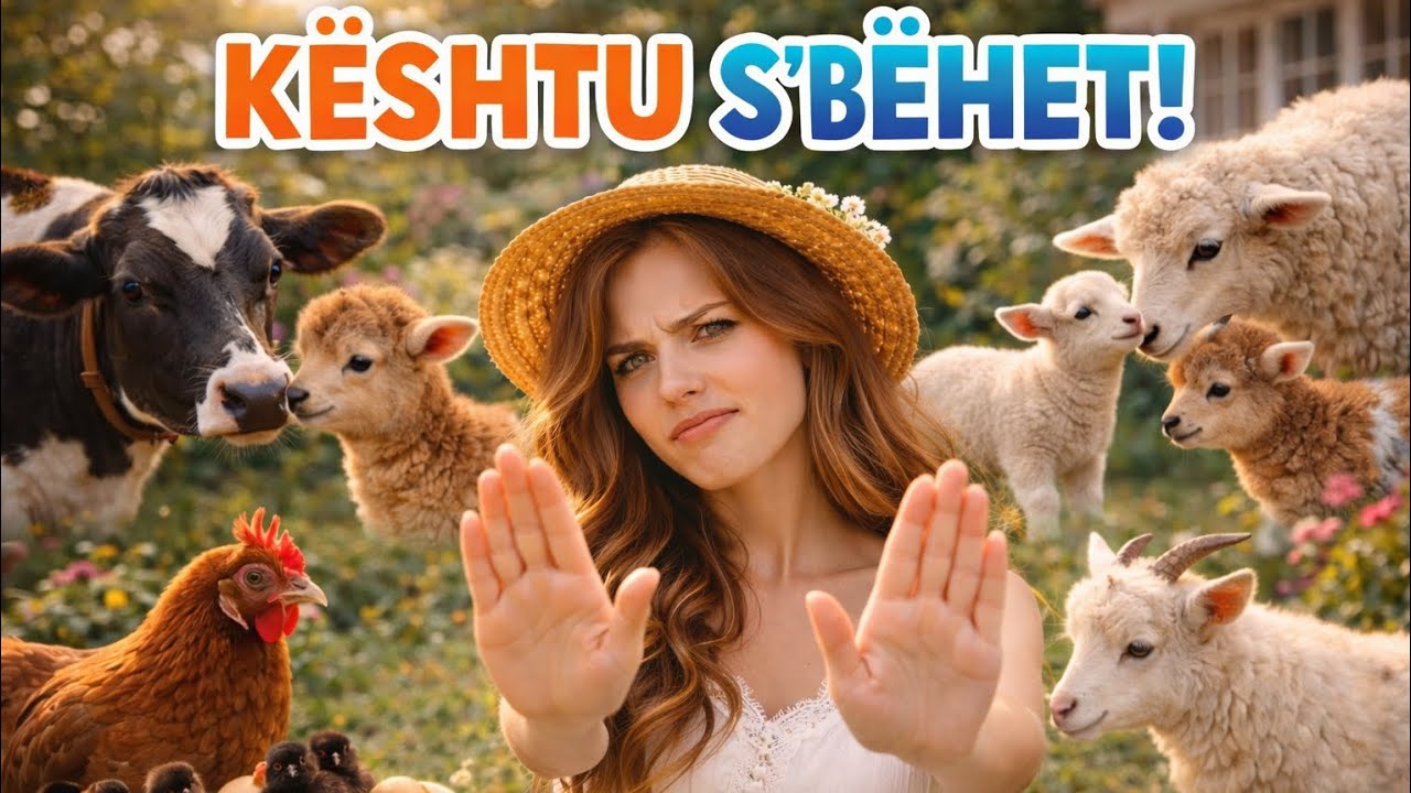 &ldquo;Jo, Jo, Jo! &ndash; K&euml;ng&euml; Gazmore me Kafsh&euml;t e Ferm&euml;s 🐄🐑🐐 | K&euml;ng&euml; p&euml;r F&euml;mij&euml;&rdquo;