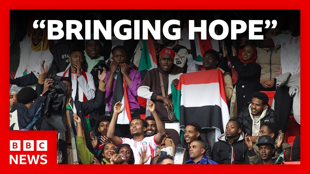 Afcon 'bringing hope' to Sudan amid civil war | BBC News