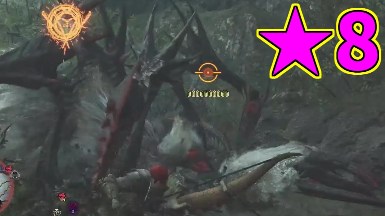 ★8個体の「歴戦ラバラ・バリナ」と「歴戦ドシャグマ」に挑む！【モンスターハンターワイルズ】
