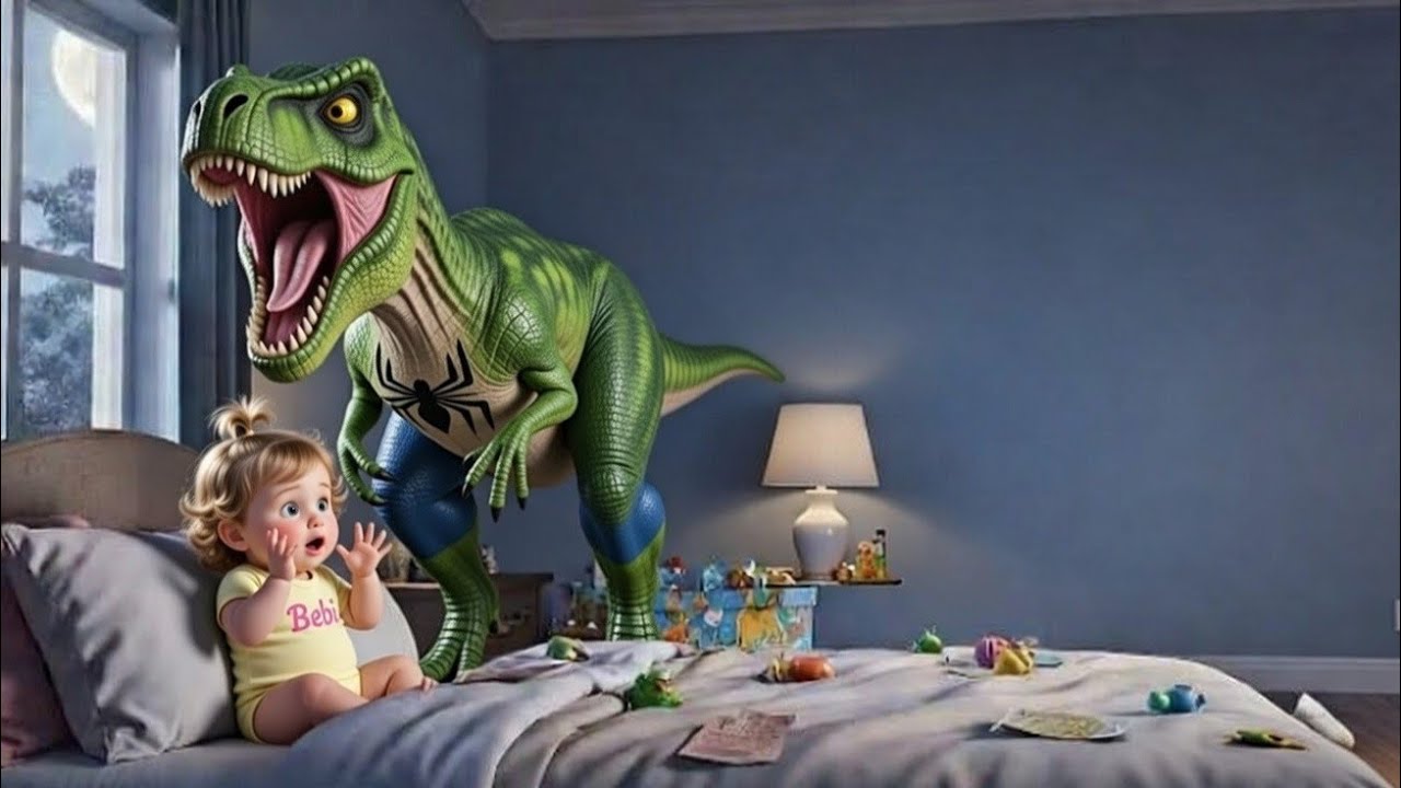 A Dinosaur Came Near My Window 🦖 | I Sang a Dinosaur Song | Full Dinosaur Song | Tama Tam Baby