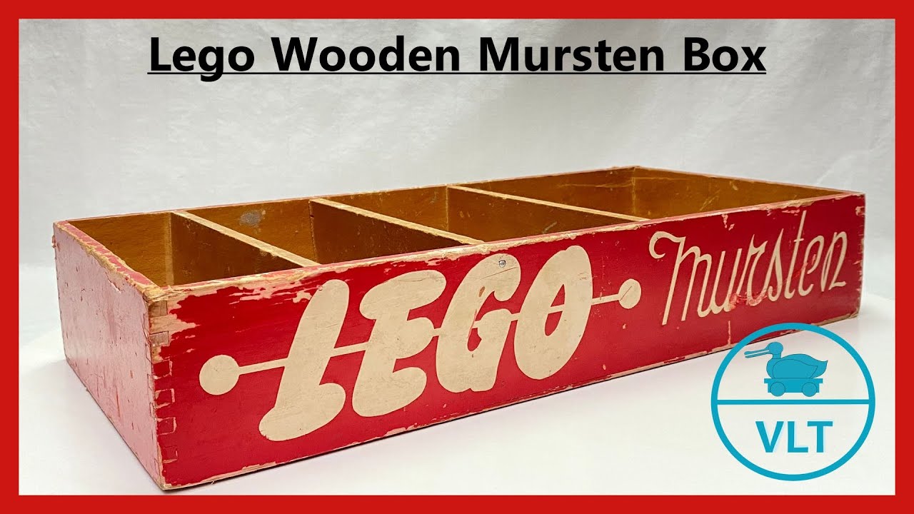 Lego Wooden Mursten Box Nr. 700K/4
