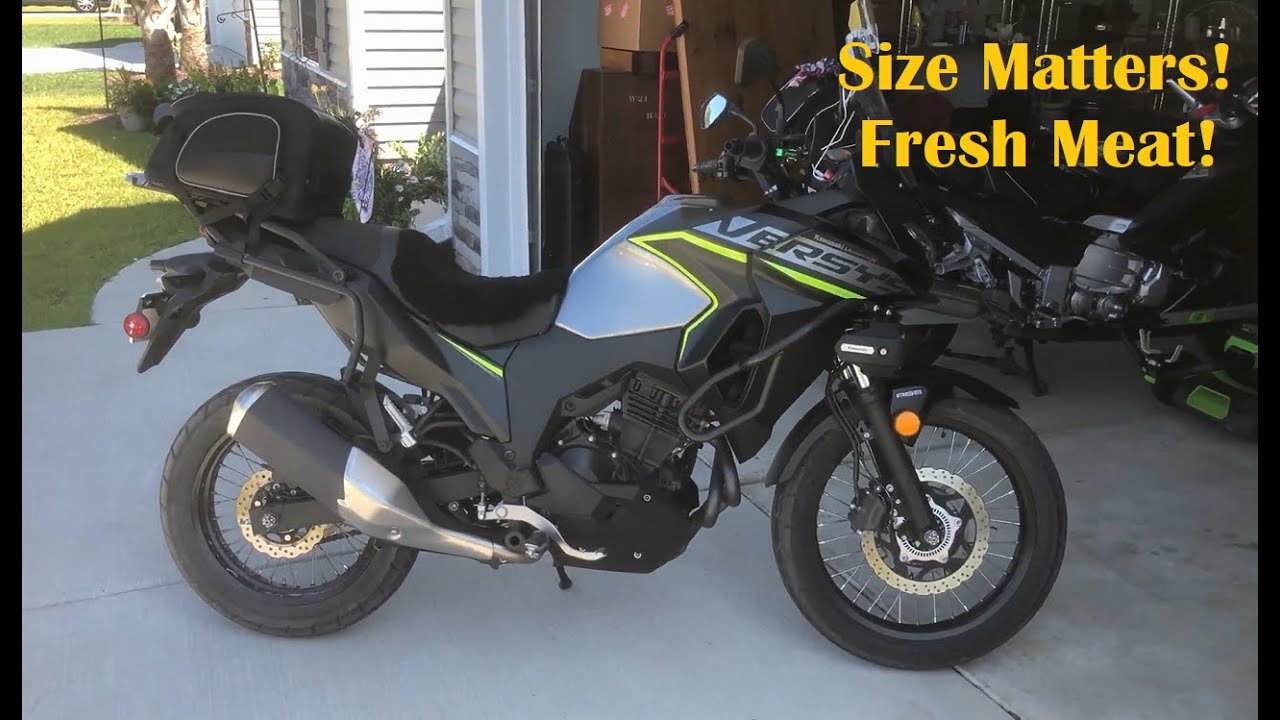 Size Matters!   My new 2019 Kawasaki Versys X300
