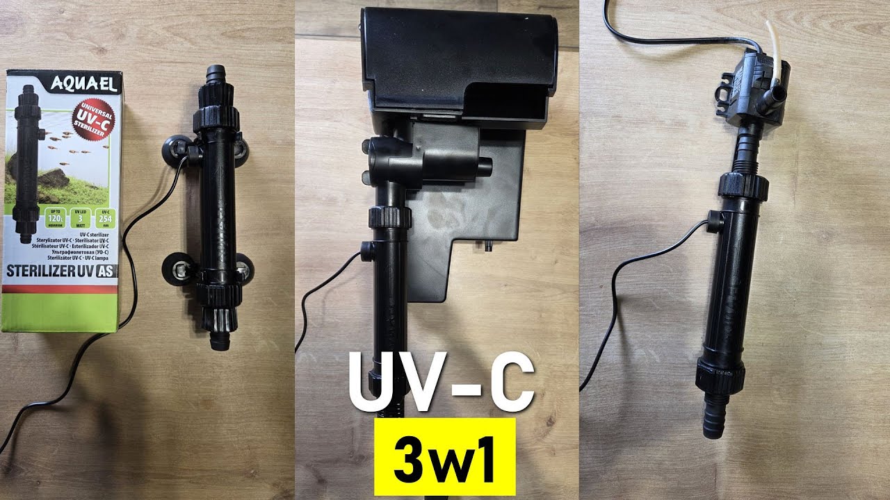 Aquael Sterylizator UVC - 3w1