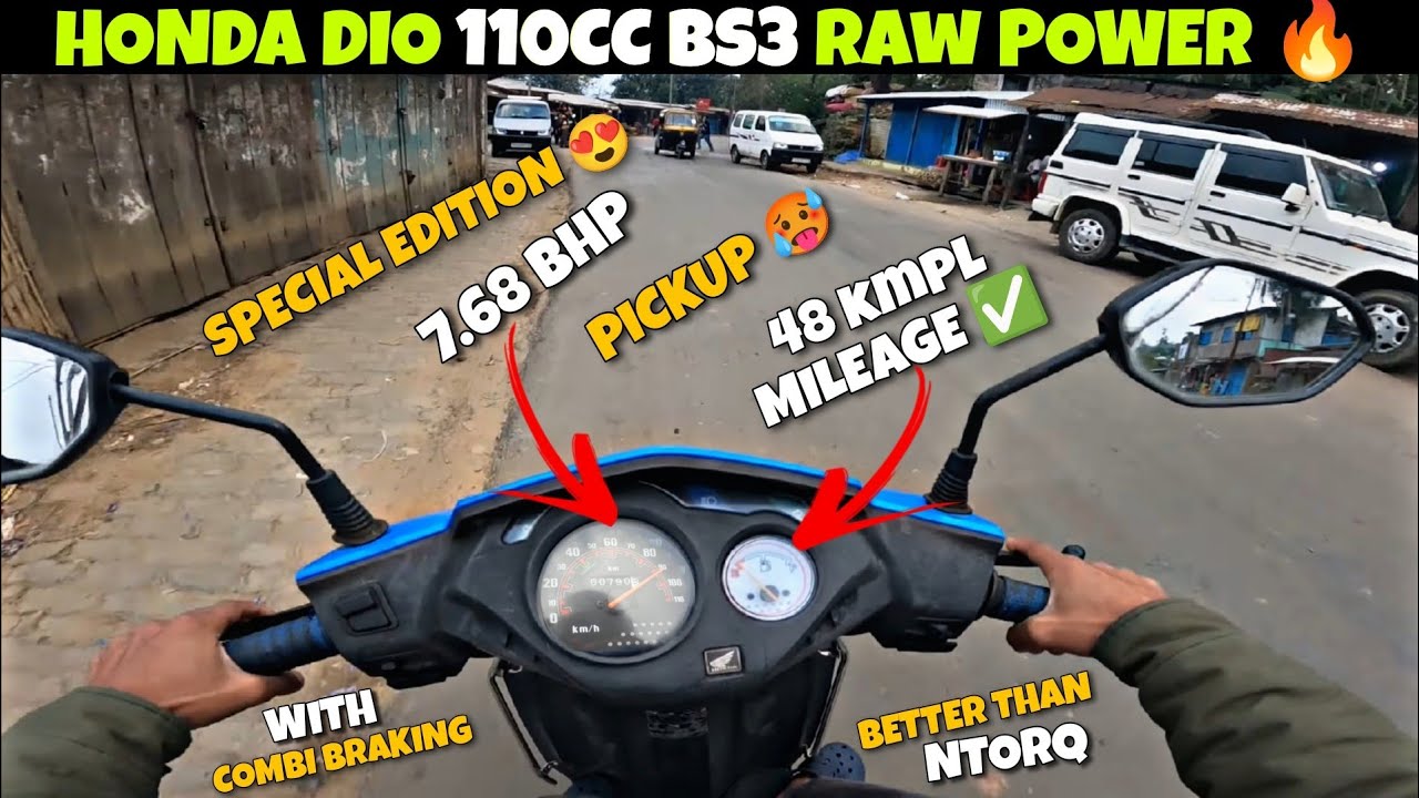 Honda Dio 110 Bs3 Raw Power 🔥Should You Buy ?🤔