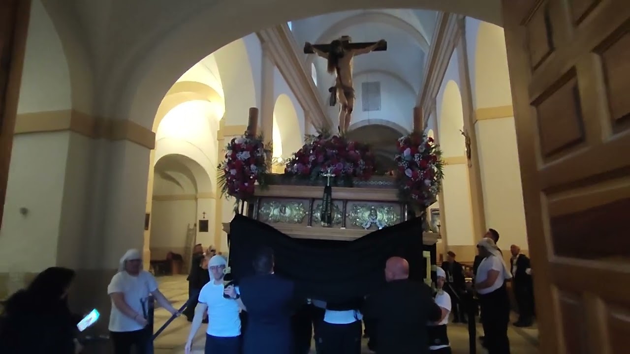 Semana Santa Segovia 2023. Procesión  Cinco Misterios Cristo Esperanza. Santa Eulalia 4/4/2023 (2)