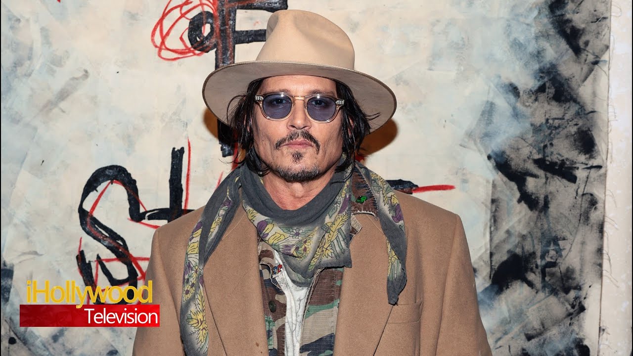 Johnny Depp Shows 'A Bunch of Stuff’ In Art Exhibition