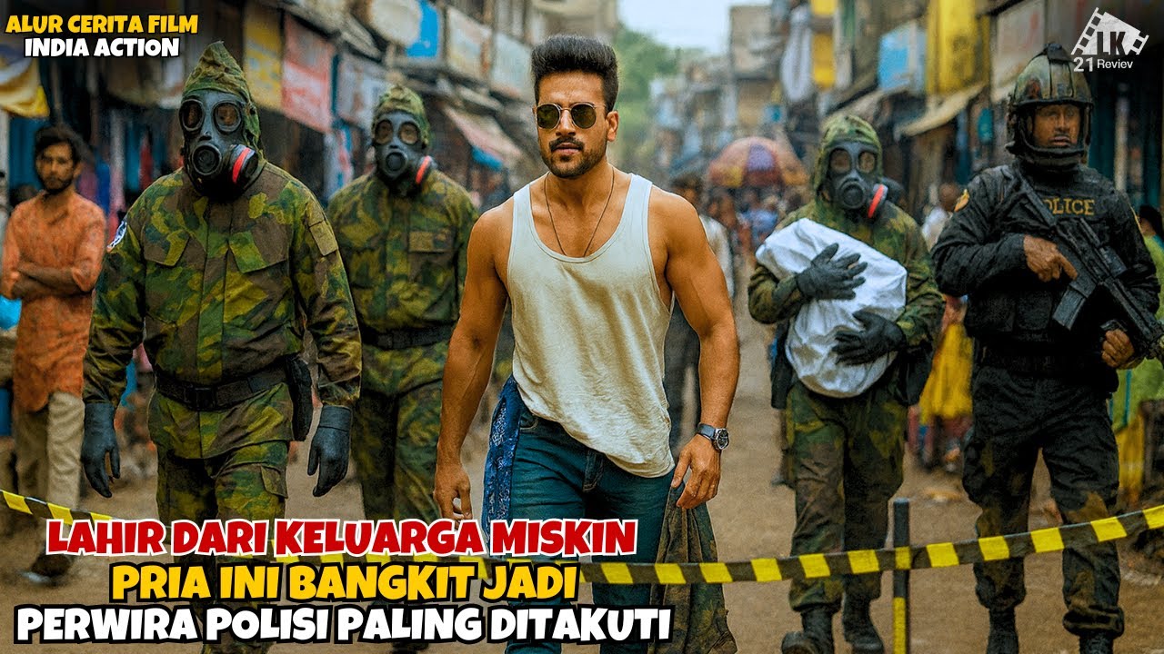 LAHIR DARI KELUARGA MISKIN PRIA INI BANGKIT JADI PERWIRA POLISI BRUTAL || ALUR CERITA FILM INDIA