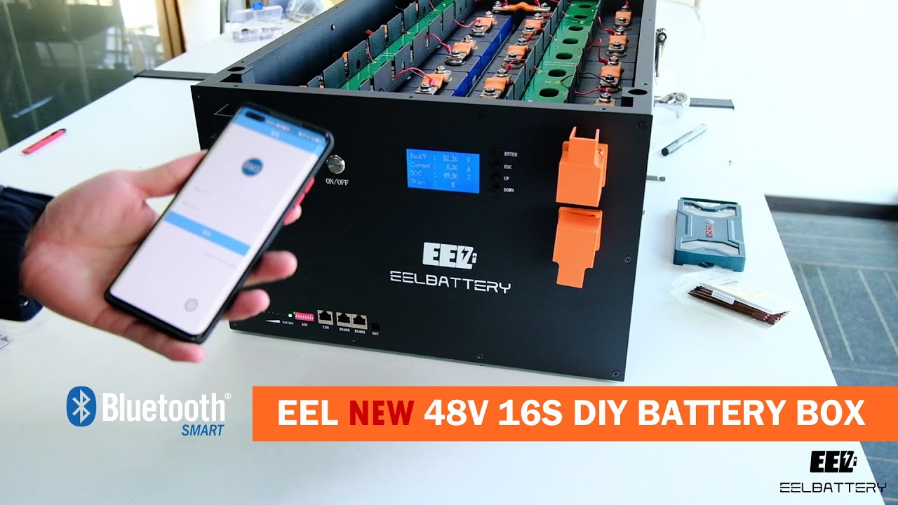 EEL Updated 48V 16S Stackable Battery Box | What is New?| Steps by Steps | Let's DIY