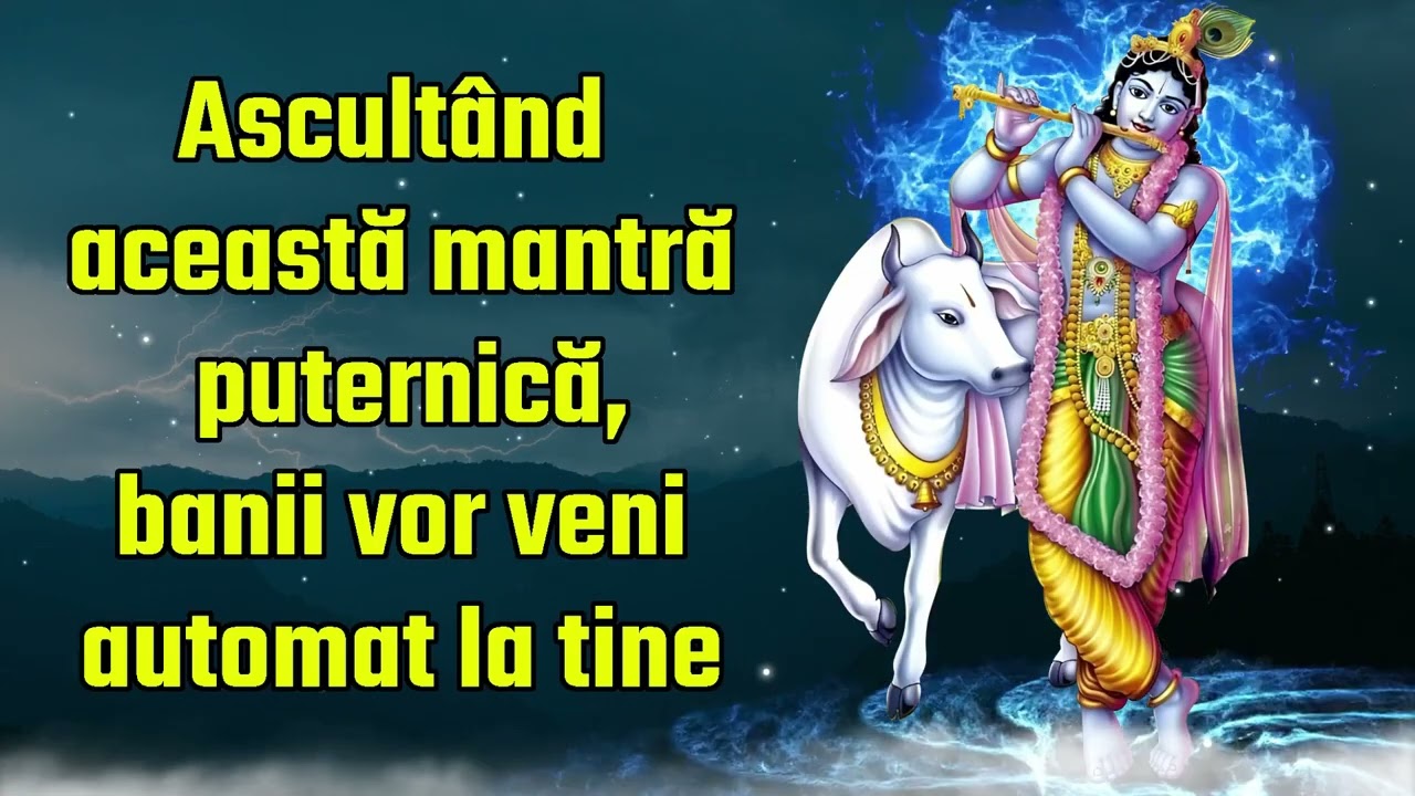 Ascult&acirc;nd această mantră puternică, banii vor veni automat la tine