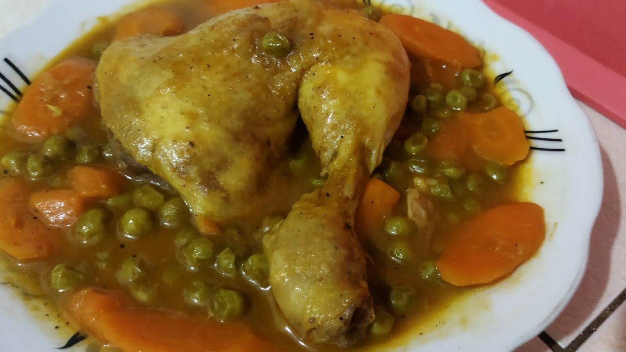 وصفت اليوم جلبان بصوص راءع نتمنى تجربوها🌷😋وتذوق بنتها🇩🇿