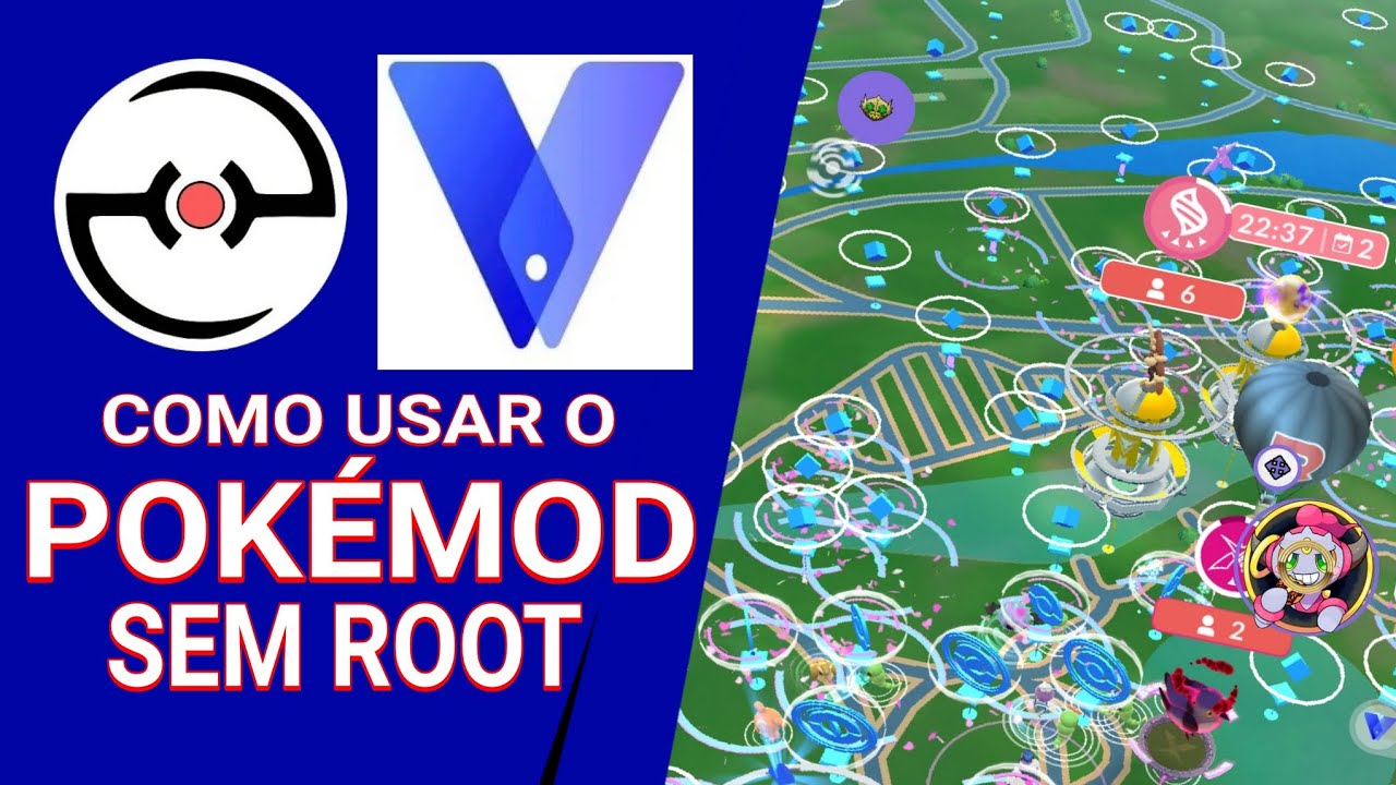 Como usar o Pokemod sem root diretamente do Android no Vphonegaga! 🤩🥳😱