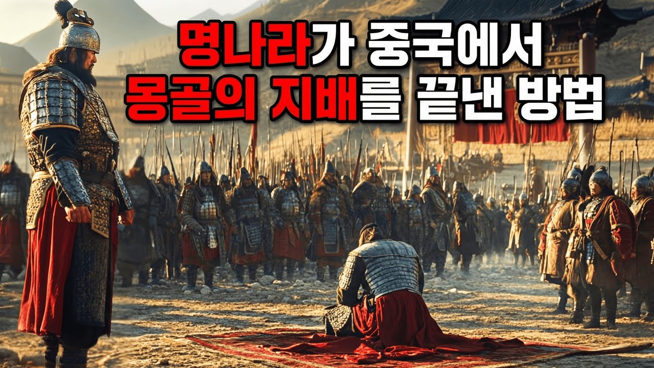 명나라는 어떻게 몽골의 중국 지배를 끝냈는가 | 1388년 부이르 호 전투 | 몽골 원나라 vs 명나라