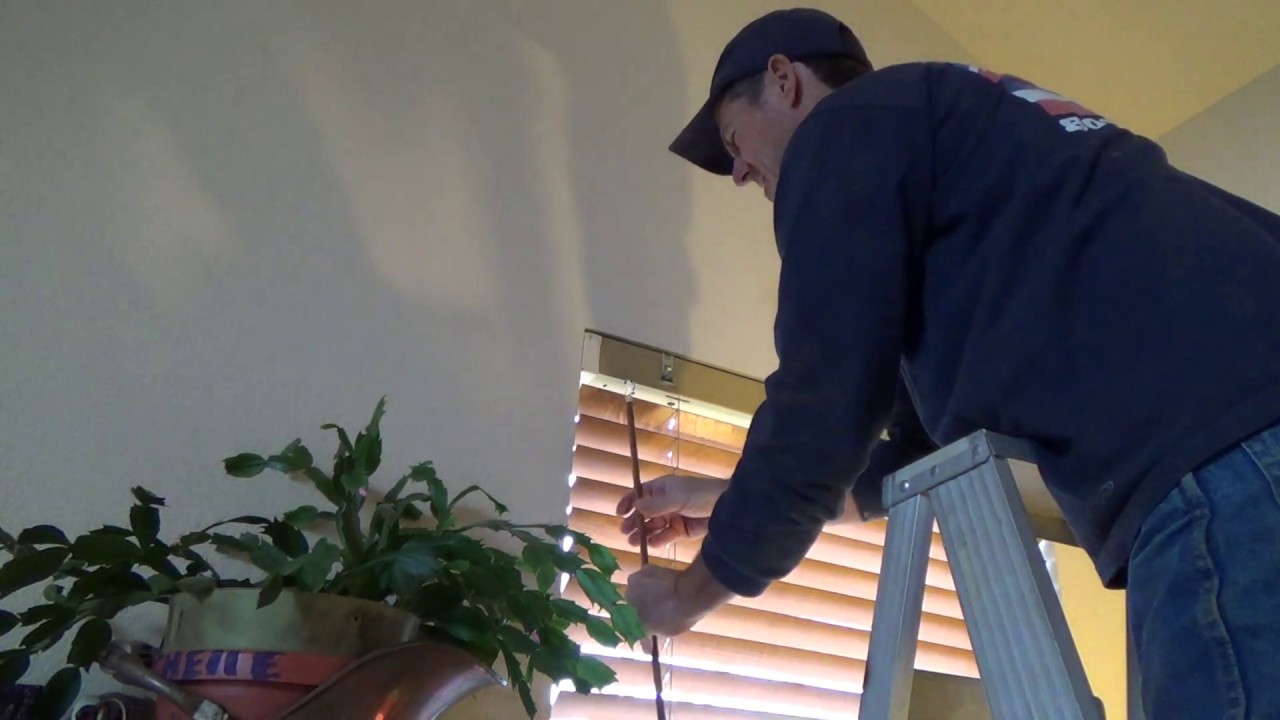 How to Repair Broken Mini Blind Wand End Connection...Part 2