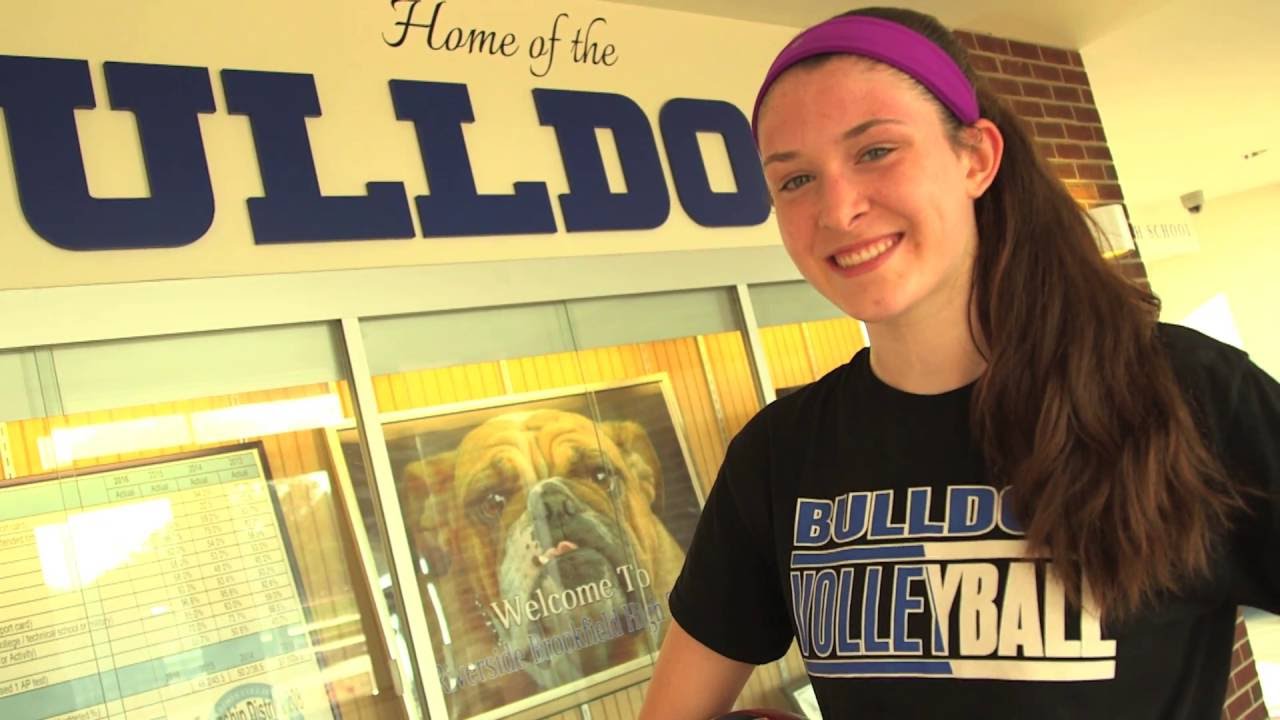 Dana Rettke - Riverside Brookfield Volleyball - Highlights/Interview - Sports Stars of Tomorrow