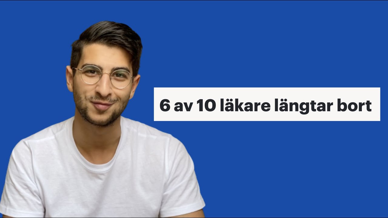 Varf&ouml;r vill 6 av 10 l&auml;kare l&auml;mna v&aring;rden/jobbet?