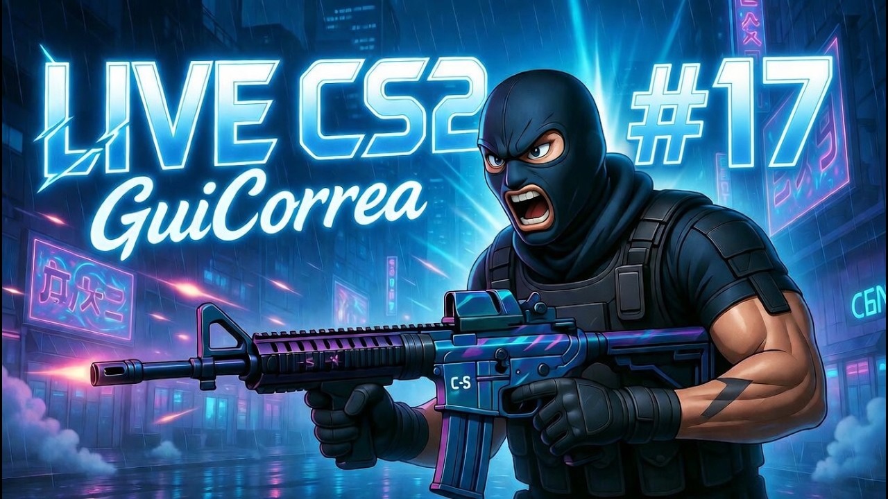 CS2 AO VIVO EM BUSCA DAS 10 WINS - Vem pro drama🔥
