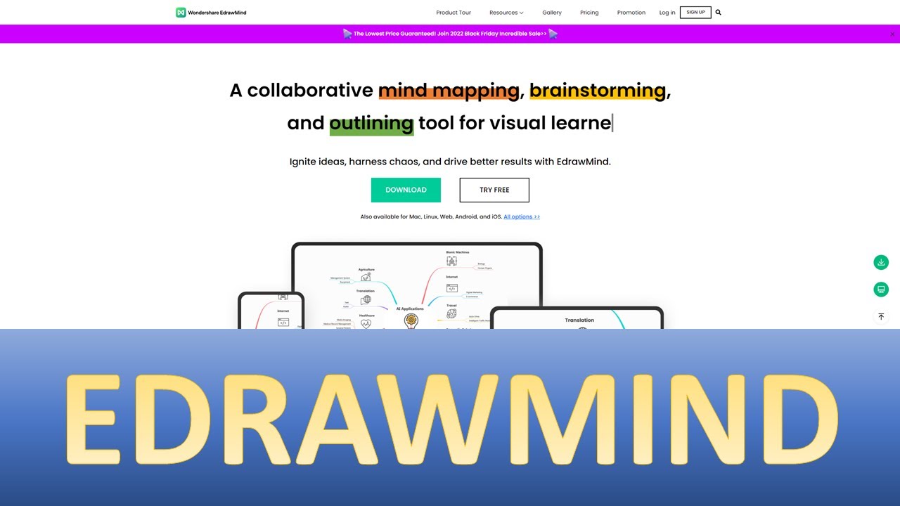 EDRAWMIND - Tvorba myšlienkových máp, diagramov, schém, organizačných štruktúr, procesov,...