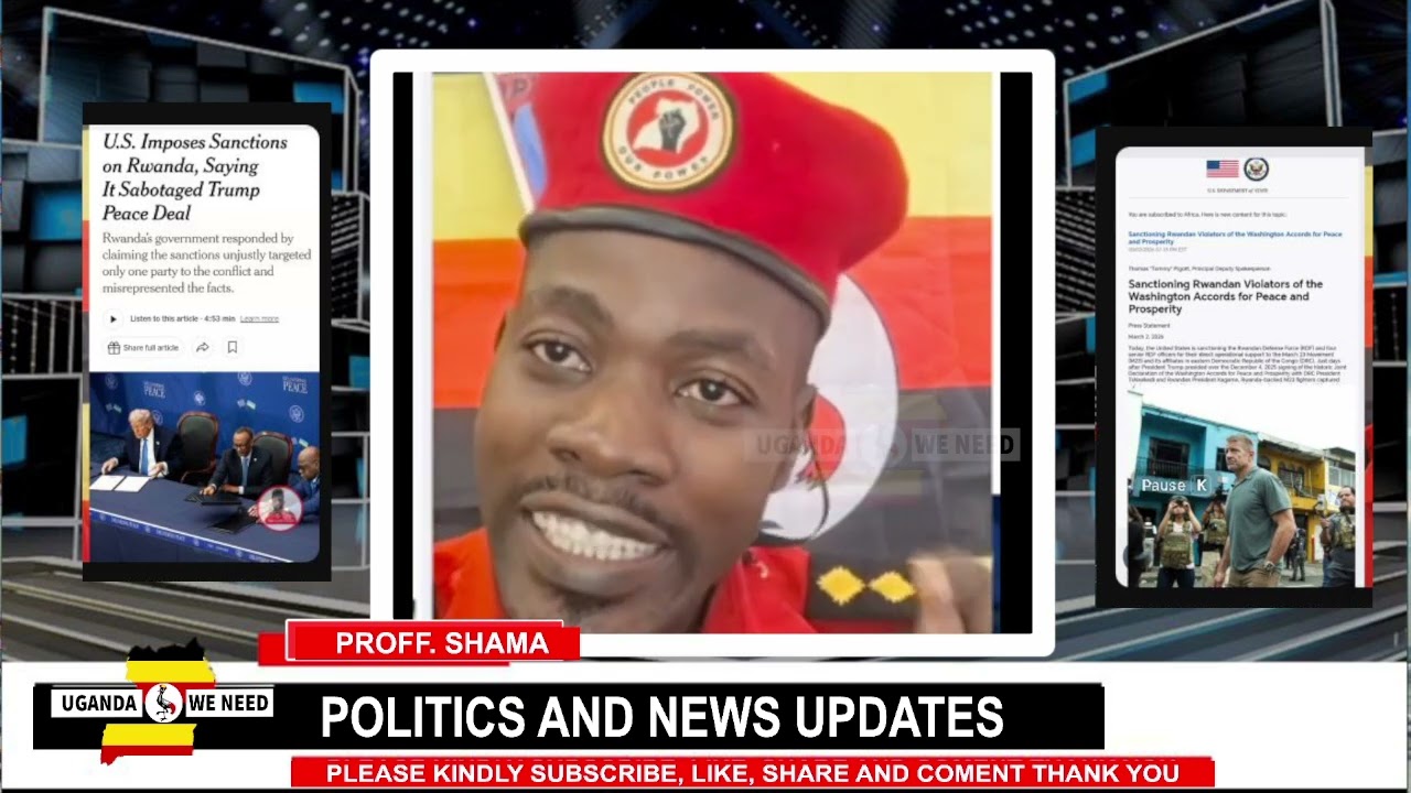 GANO GOOKYA:Sanctionz Enkambwe Zilumye: Ewa Mu7 ne M23 Jiwunye #ugandanews #bobiwinetoday #politics