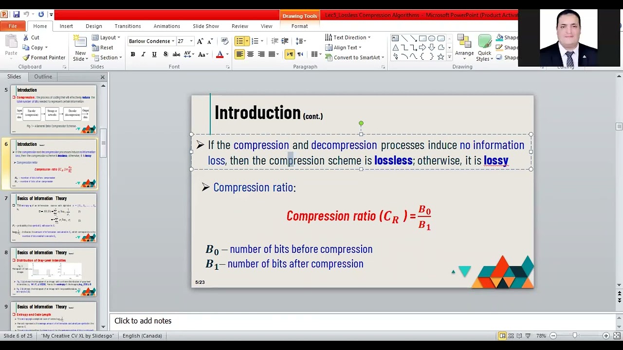 Lossless Compression Algorithms Part 1