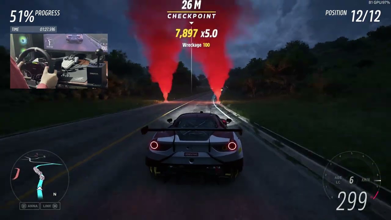 Ferrari 488 GTE vs Road Cars & Race Cars | MOZA R5 + Manual | Forza Horizon 5