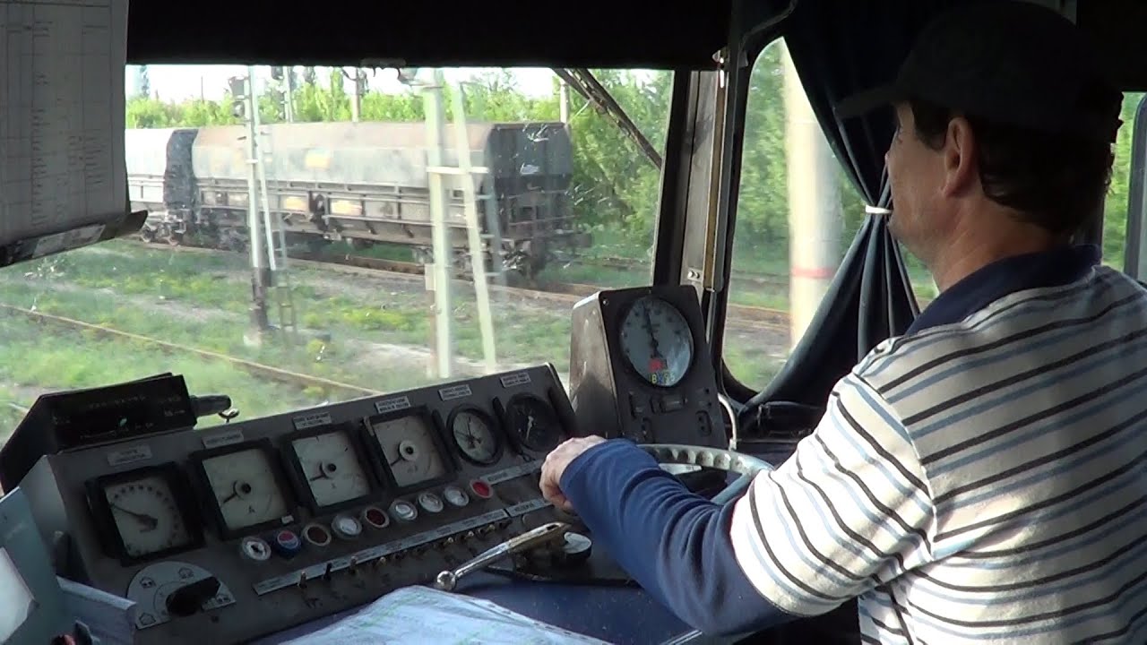 Cab View Train 1692-1693 Timisoara -Craiova - Zug - Tåg - Treno - Trenes - 火車-Führerstandsmitfahrt