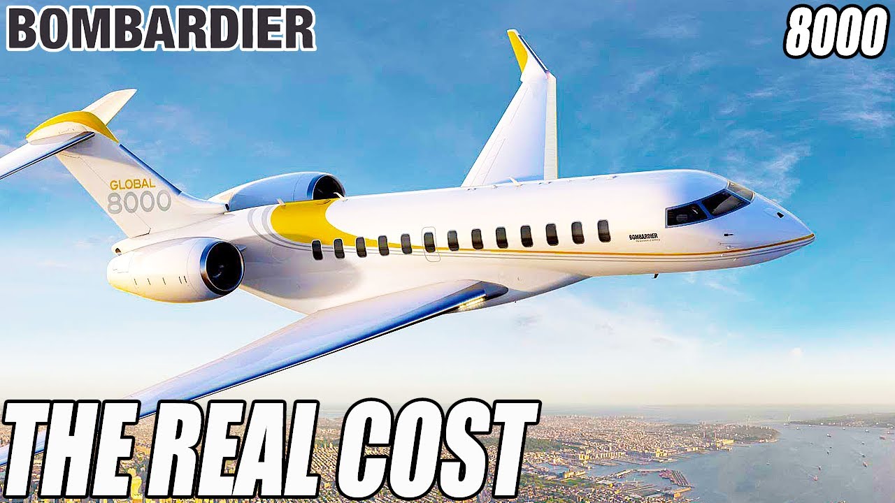 Реальная стоимость владения Bombardier Global 8000