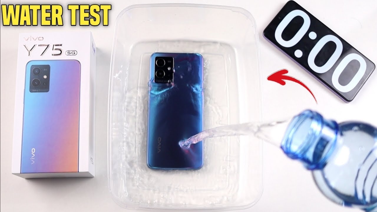 VIVO Y75 Water Test | VIVO Y75 Durability Test in Hindi