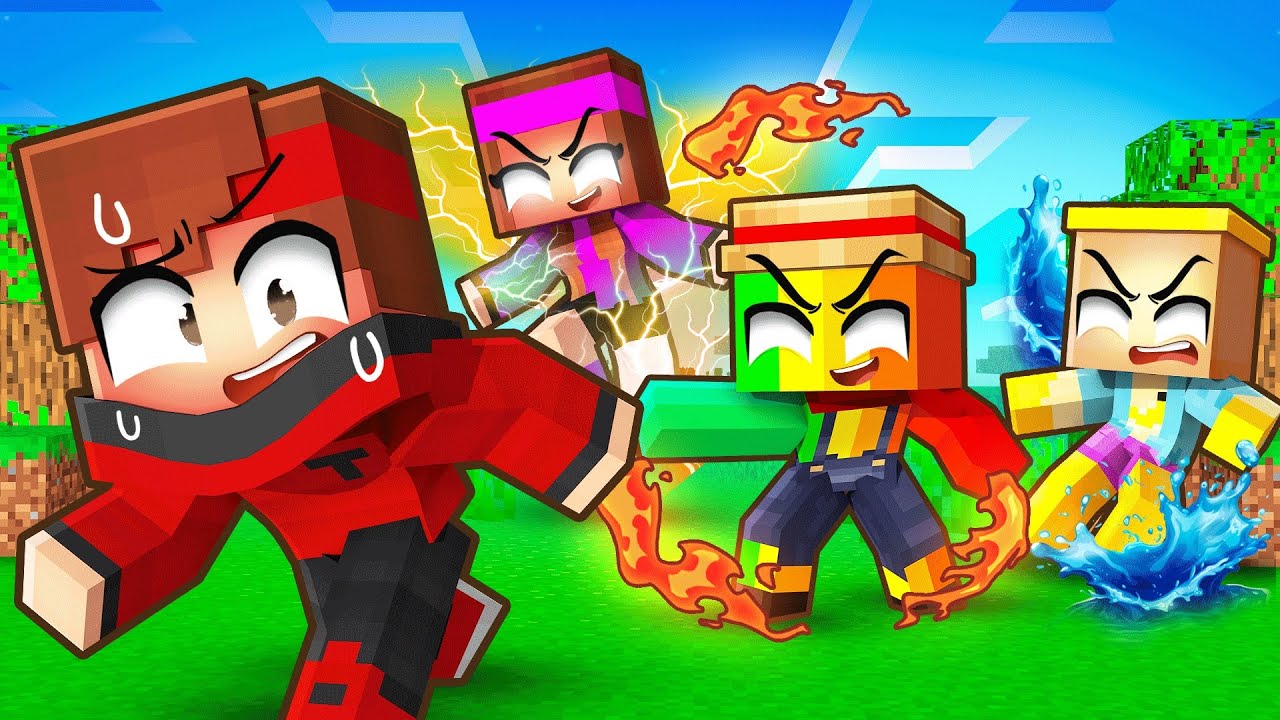 J’ai rejoins un serveur réservé aux ÉLÉMENTAIRES sur Minecraft ?