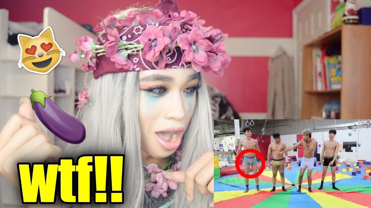 REACTING TO MARCUS AND LUCAS GYMNASTICS OBSTACLE COURSE!