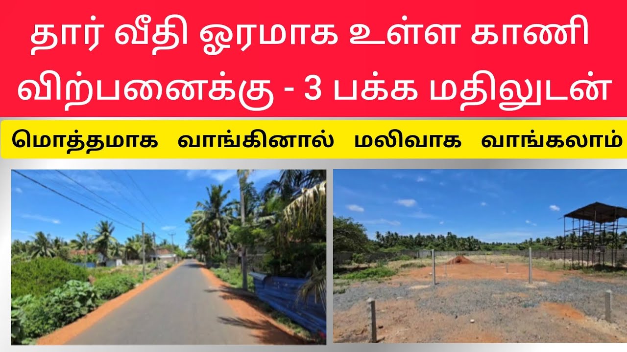 🛑  மலிவான விலையில் காணி | விற்பனைக்கு  Jaffna | Unka Nanban | #viral #tamilvlog #srilanka