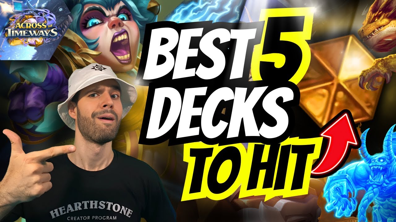 🏆 TOP 5 BEST DECKS After the Mini-Set! | 🔥 Hearthstone Meta Report