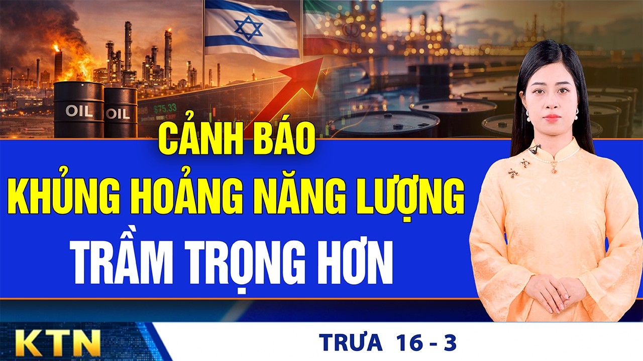 TRƯA 16/3: Iran phóng tên lửa siêu nặng trả đũa Mỹ; VN: Phạt loạt tài xế vì chuyển làn không xi nhan