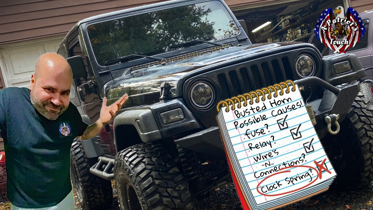 Diagnosing And Replacing A Broken Clock Spring, On A 97-08 Jeep Wrangler