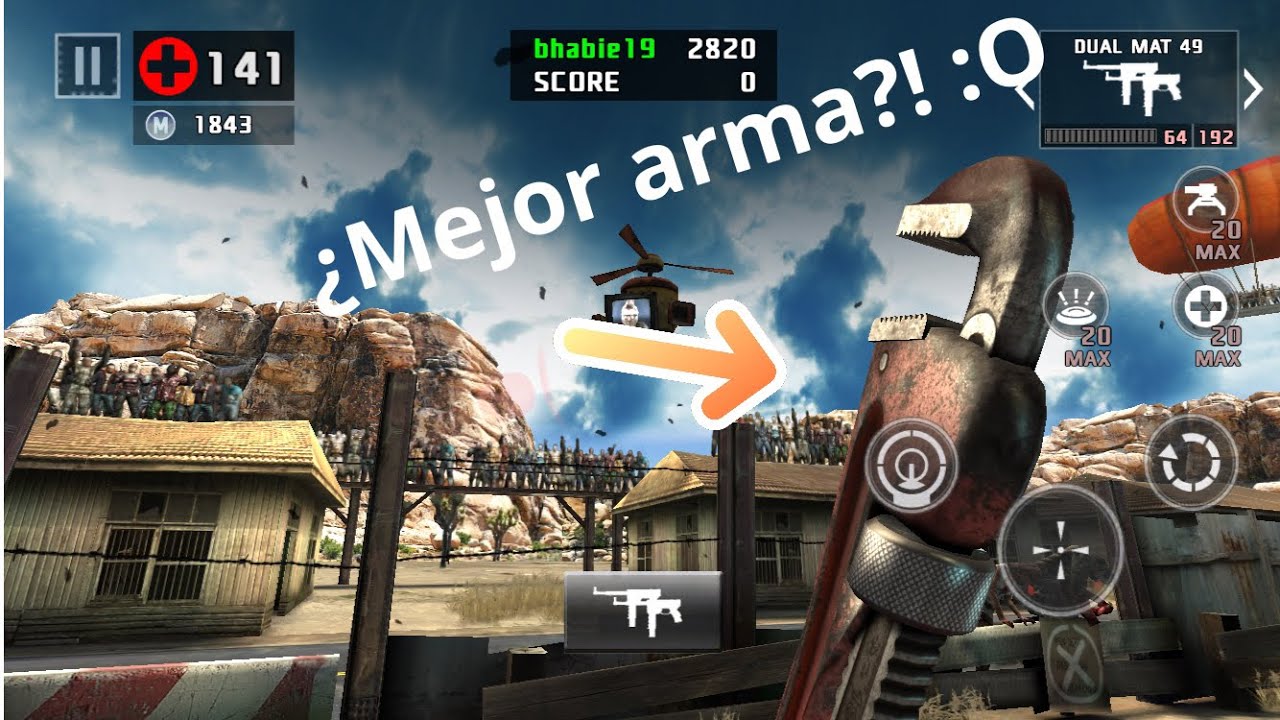 Top 10 Mejores Armas De Dead Trigger 2 |2023|  @Slamrush06