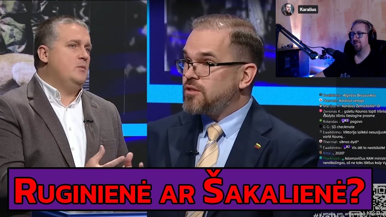 Malinauskas SUNAIKINA Robertą Kauną. Ruginienė ar &Scaron;akalienė? - Lietuva Kalba | Karalius Reaguoja