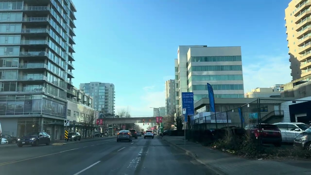 [4K] Driving in the city | Vancouver, Canada