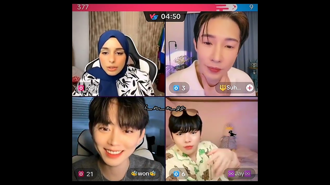 وأخيرا رحمة فتحت لايف (جولاتهاا مع كوريين) ضحك 🤣 بدهم يعزموها على رجلين دجاج🤢😭🤦🏻‍♀️🤣
