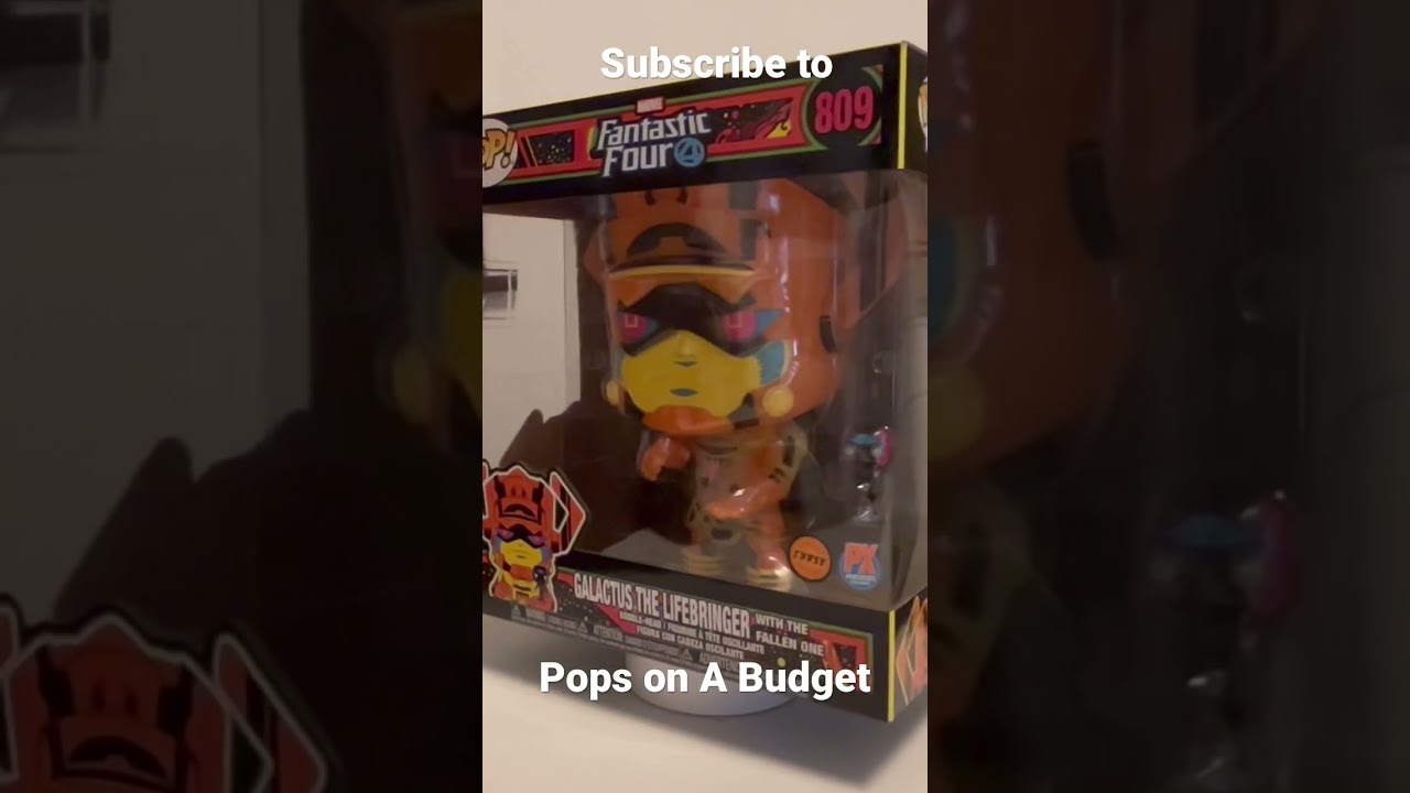 Galactus Blackight 10in Chase #funko #pop #unleashthepower #blacklight #chase