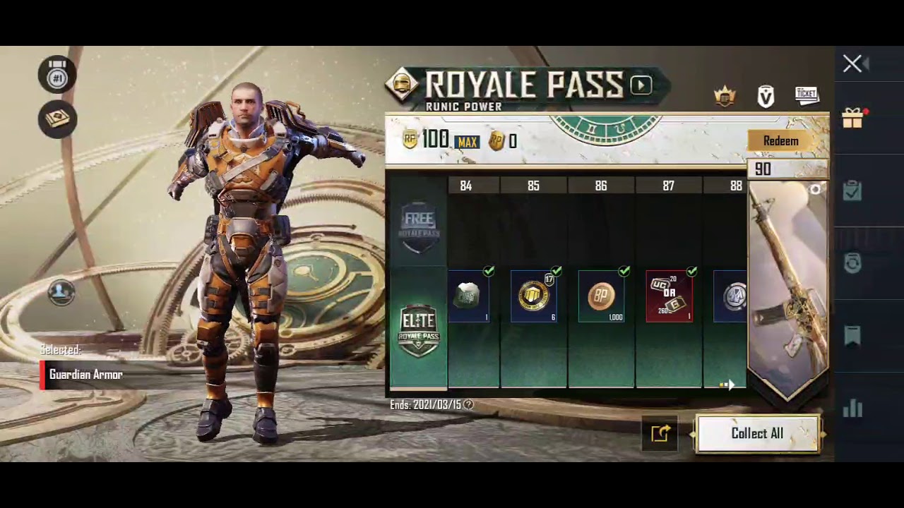 Rank Increased 100 ROYALE PASS session 17