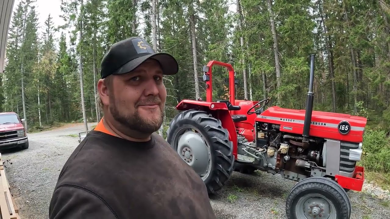 Massey ferguson 165 multipower  | koneiden esittely sarja alkaa