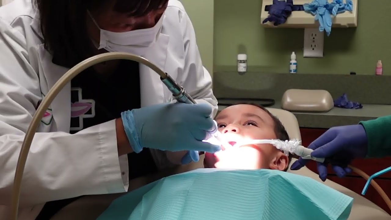 🦷 3-Year-Old’s First Dental Cleaning! | Cute & Brave at the Dentist