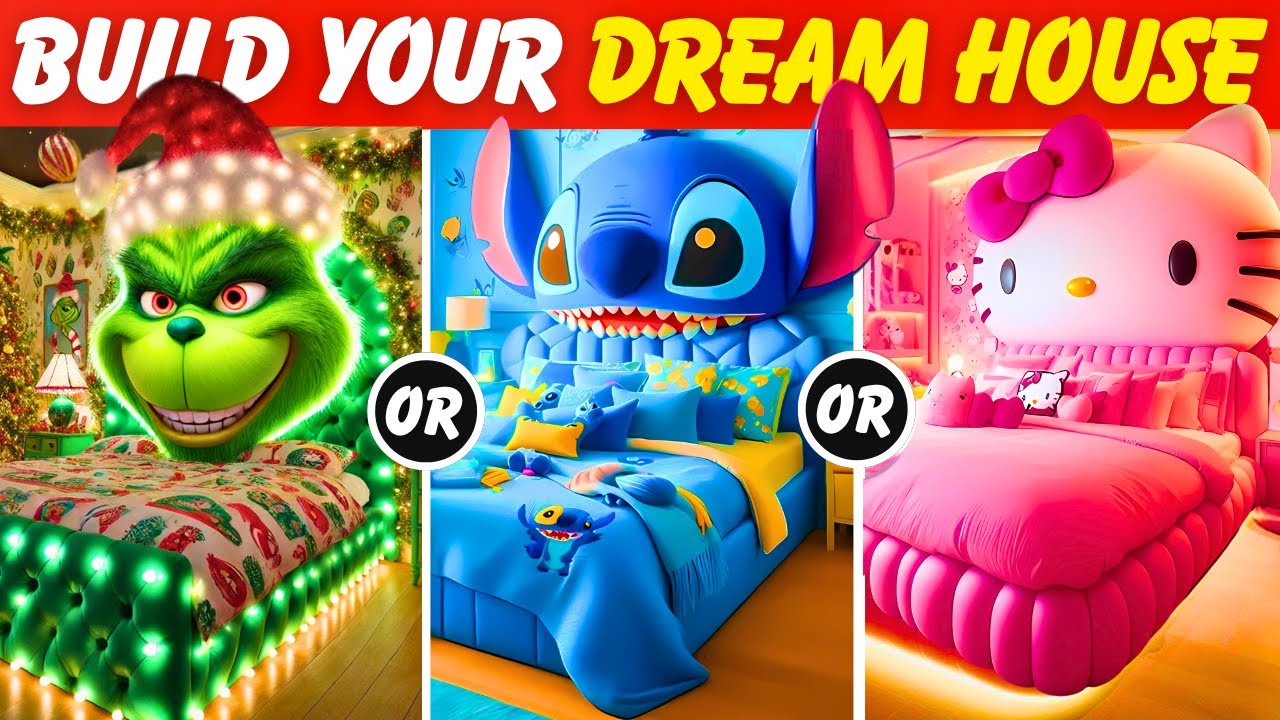 Would You Rather...? Build Your Fantasy House 🌈🦄💖🏡